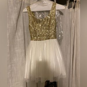 Knee length cocktail dress